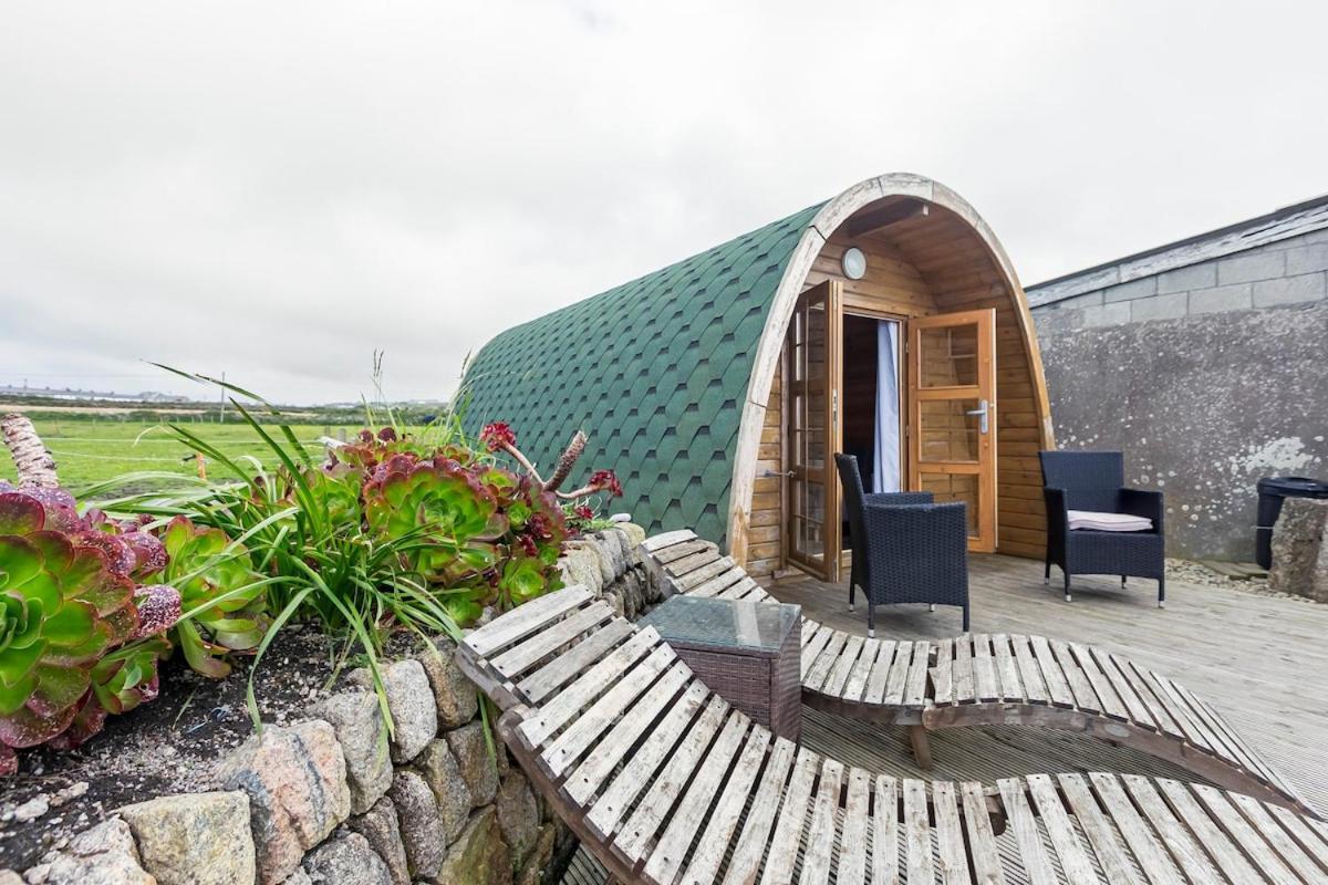 Cape Cornwall Pod With Vast Sea Views St Just Bagian luar foto