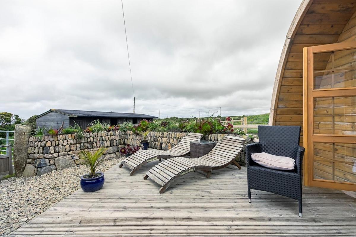 Cape Cornwall Pod With Vast Sea Views St Just Bagian luar foto